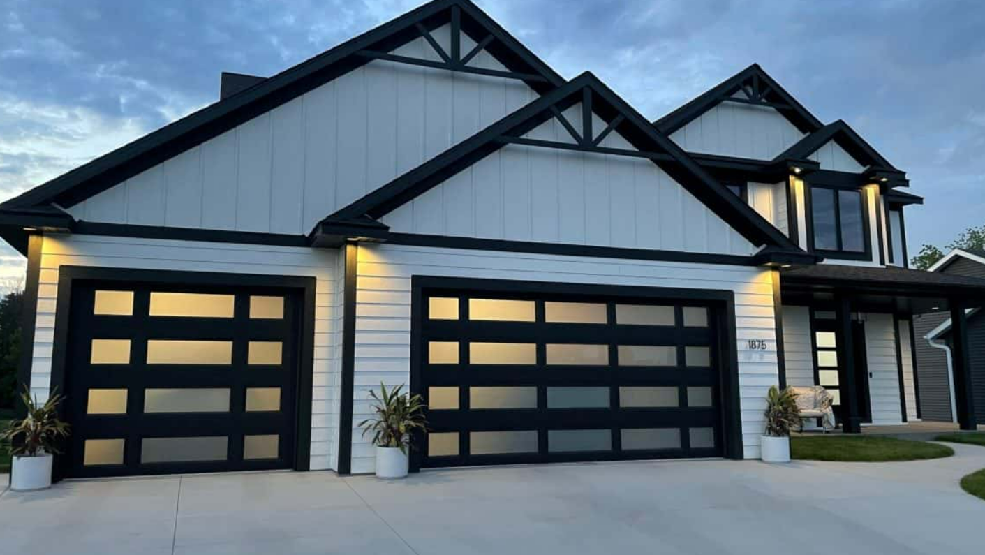 Experienced technicians performing custom garage door repair services in Weston, FL." This description incorporates the keyword "custom garage door repair" and provides context for the image, aiding in SEO optimization.