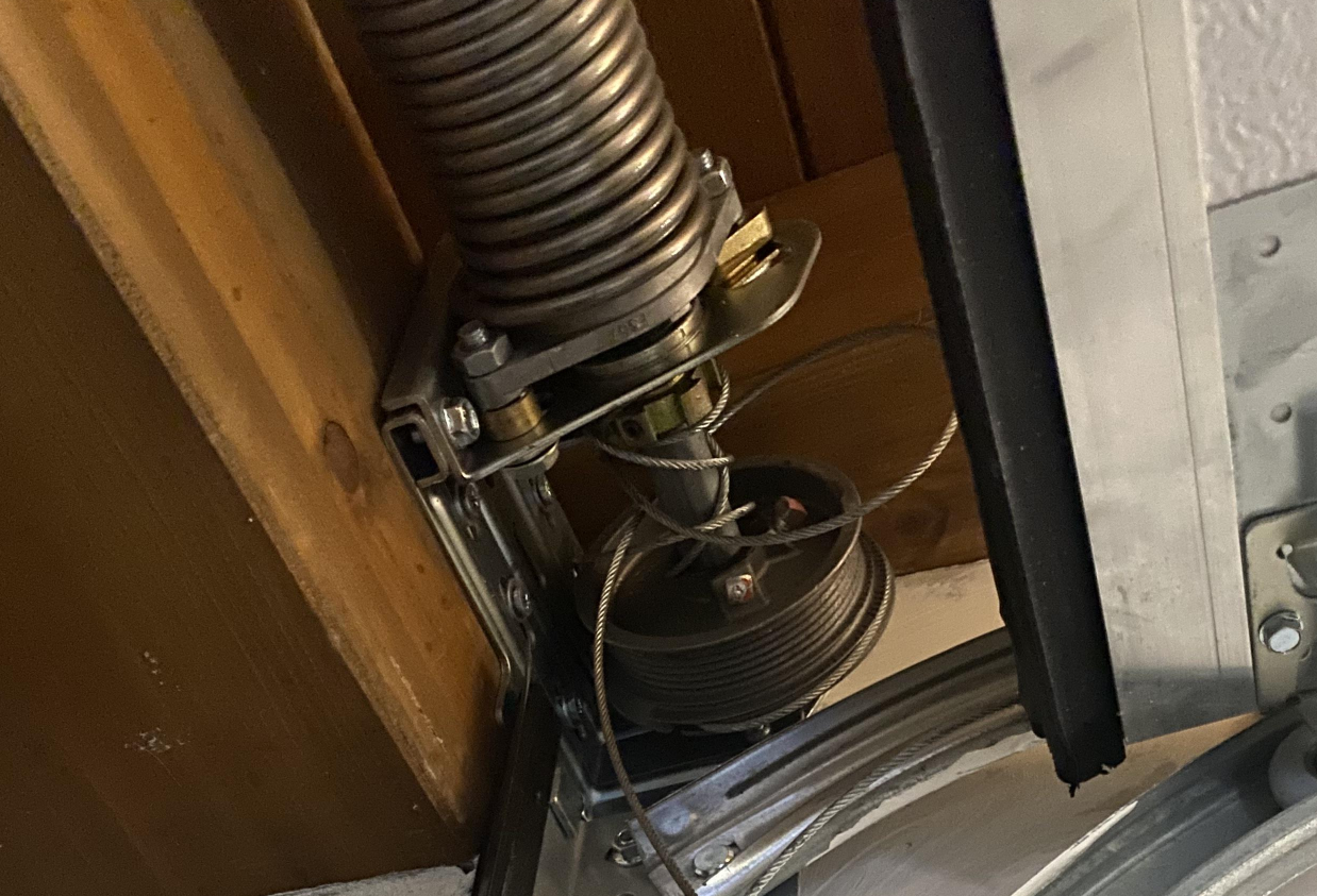 garage door cable repair.