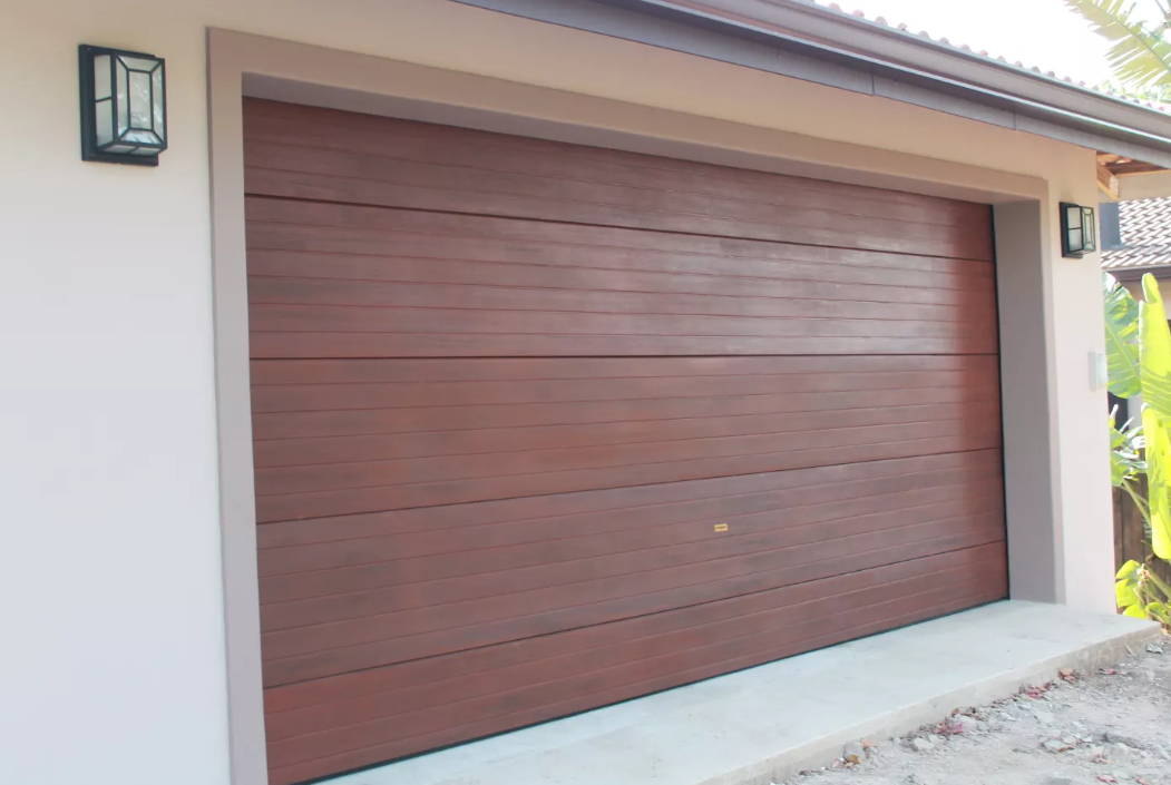 garage door section replacement.