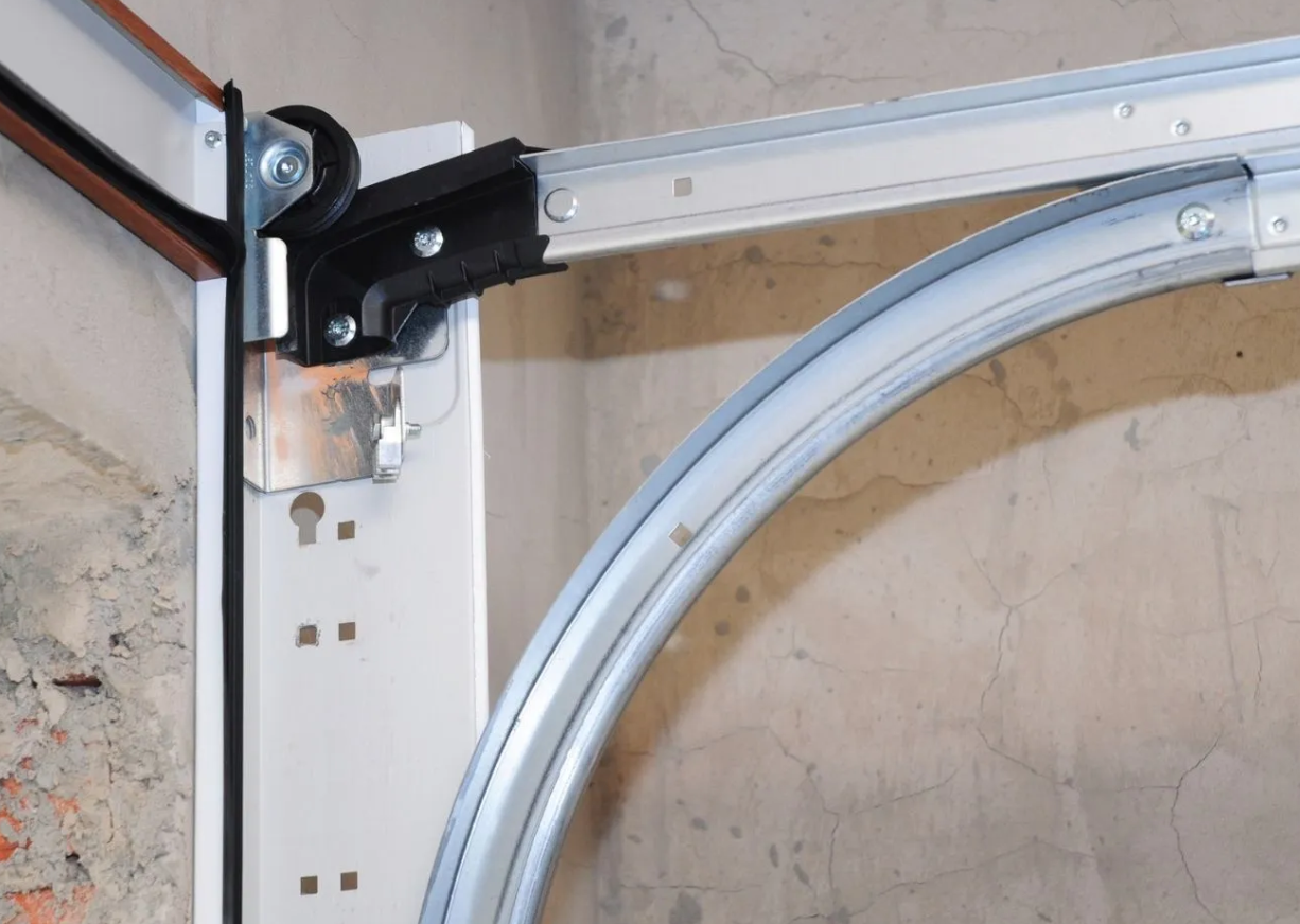 garage door track repair.